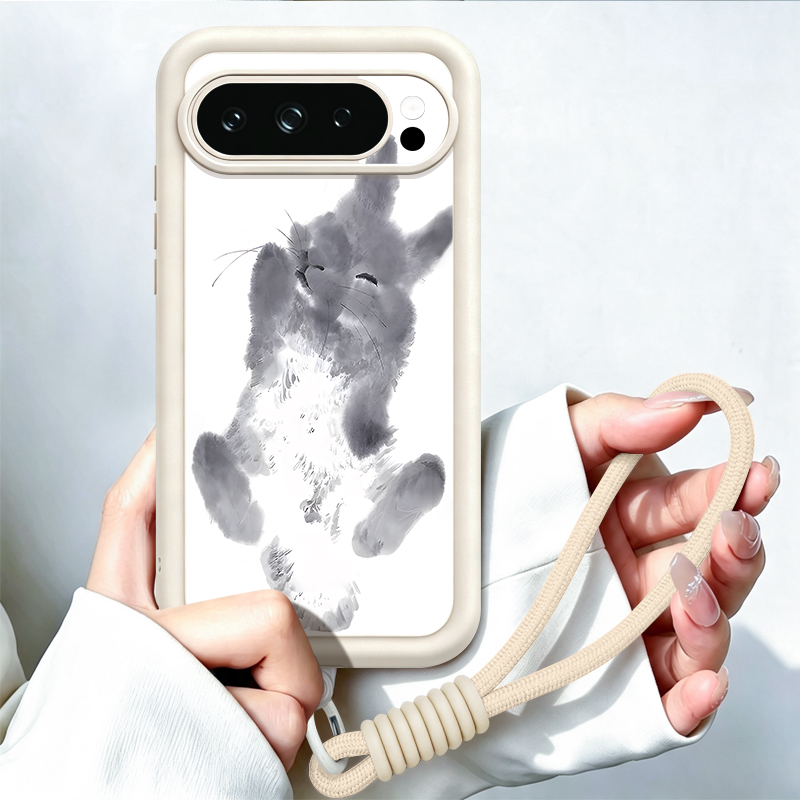 Google Pixel 8A - Funda para teléfono con correa para
