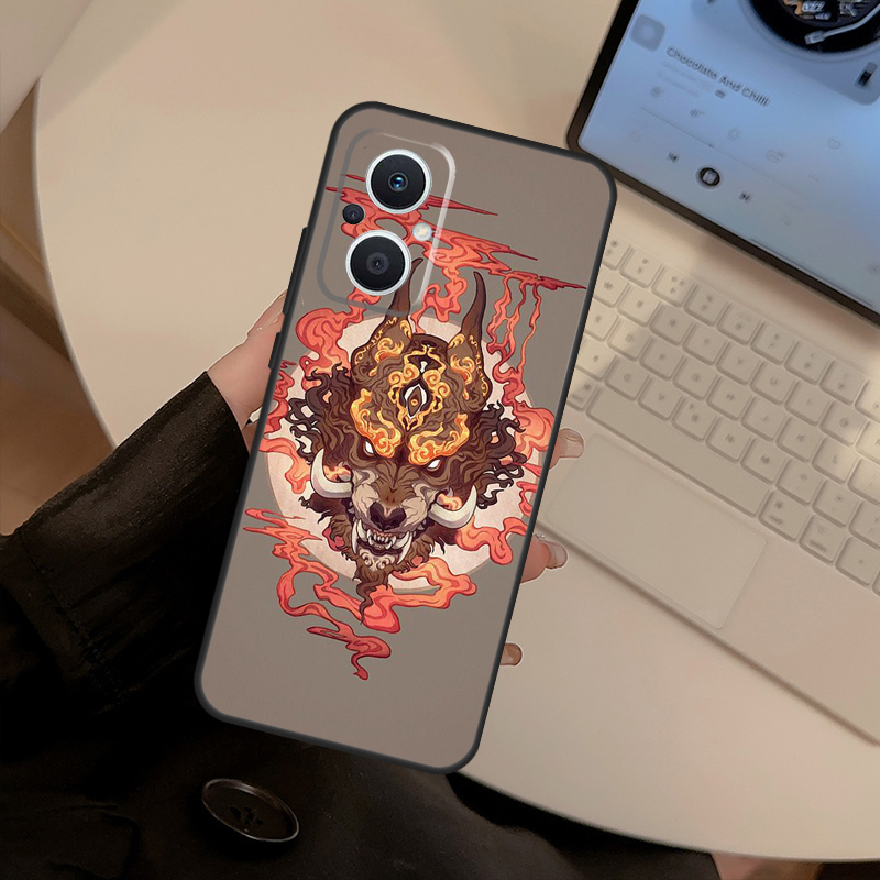 Funda con diseño de máscara de - Oppo Reno 12 reseña y precio