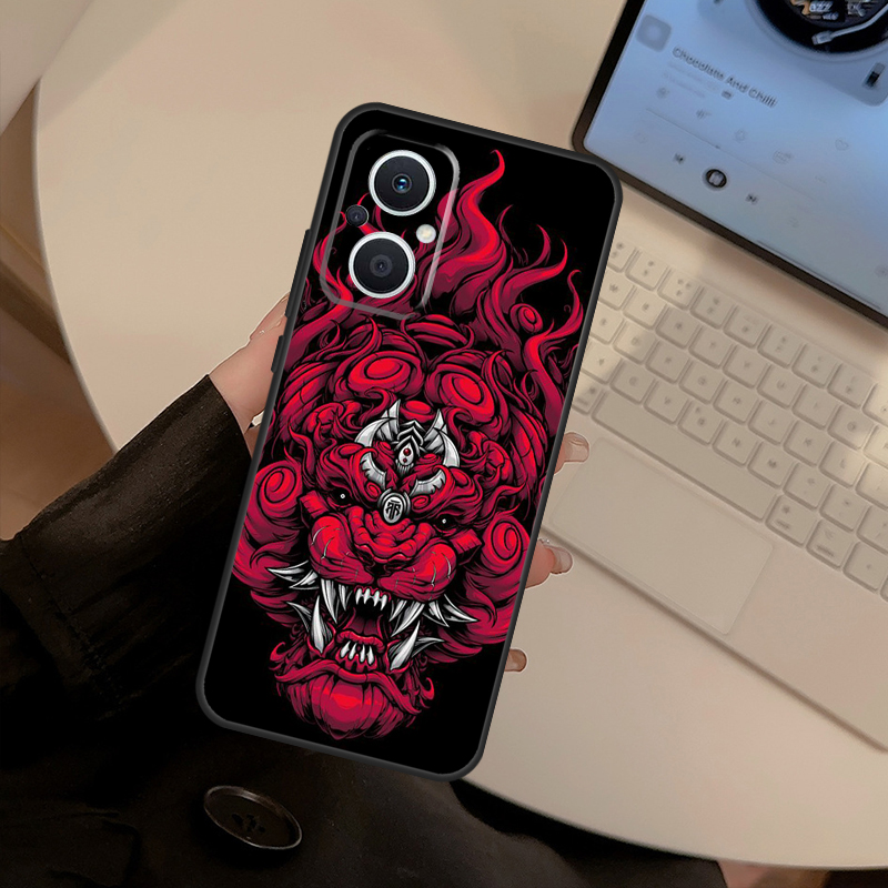 Funda con diseño de máscara de - Oppo Reno 12 reseña y precio
