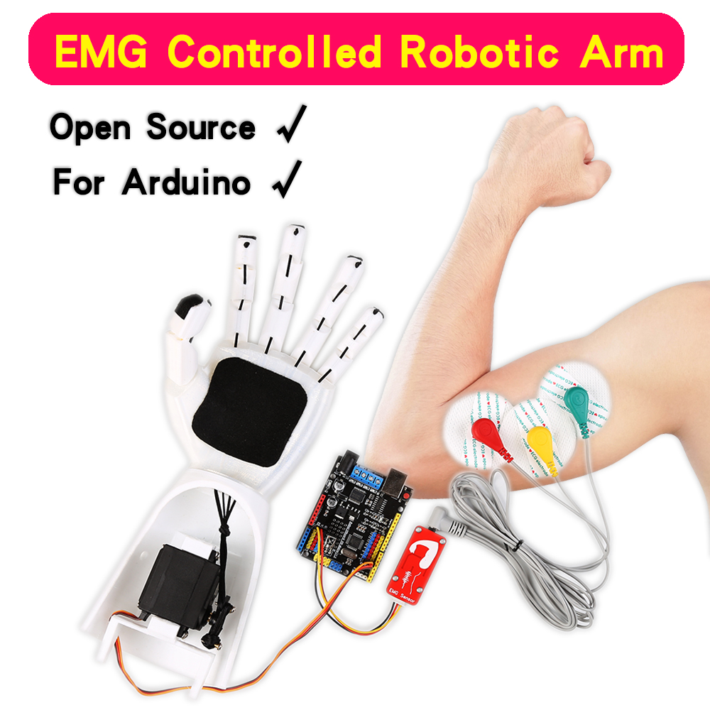 Sensor EMG Brazo robótico Sens - Muscle Sensor Emg reseña y precio
