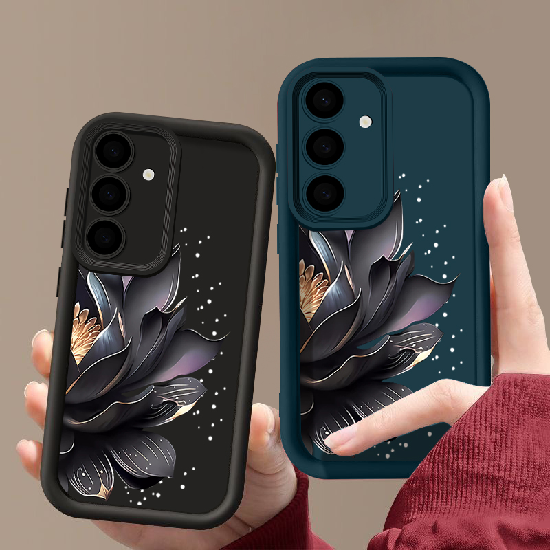 Funda de teléfono con flor de  - Samsung Galaxy A55 reseña y precio