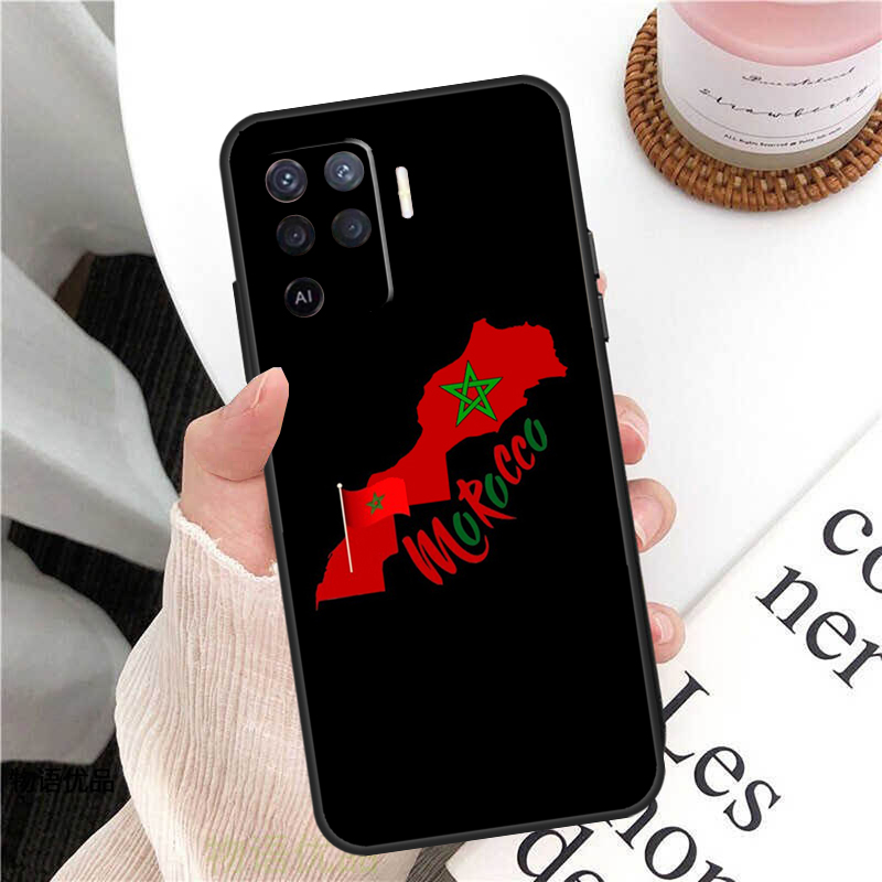Funda con la bandera de Marrue - Oppo A78 reseña y precio